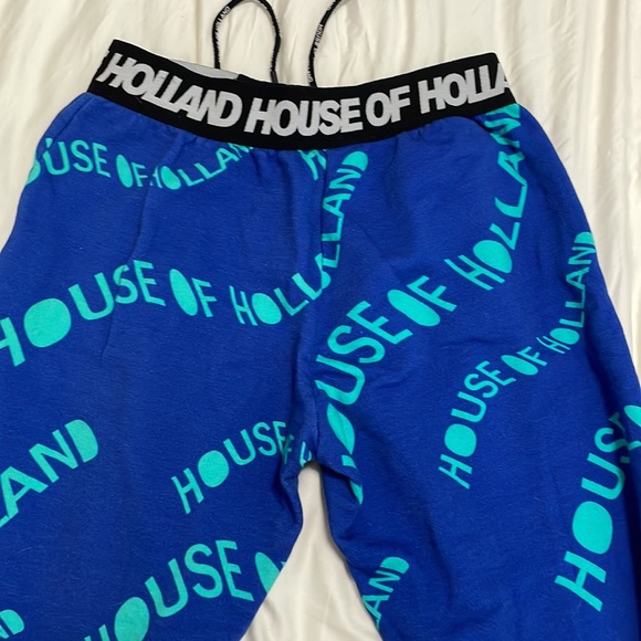 House of holland blue sweatpants medium - Picture 7 of 7